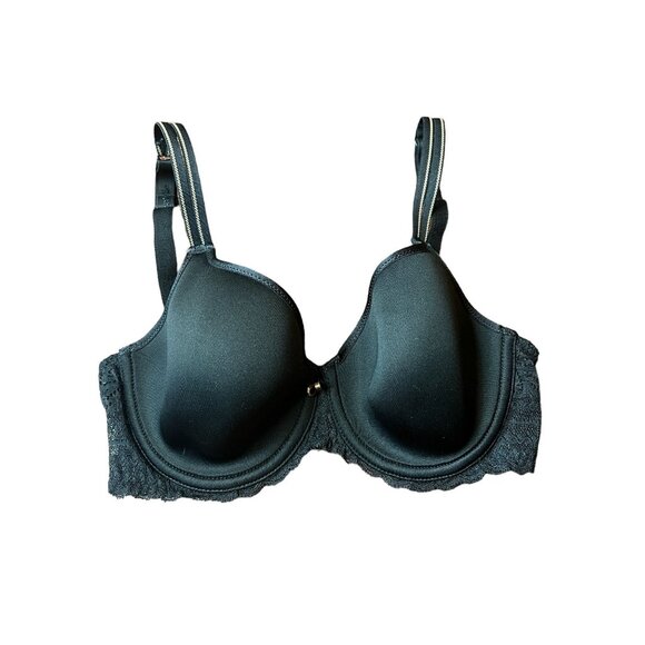 Chantelle C17470 Marci Smooth Lace & Satin lightweight underwire Bra Size 34D - Picture 2 of 6